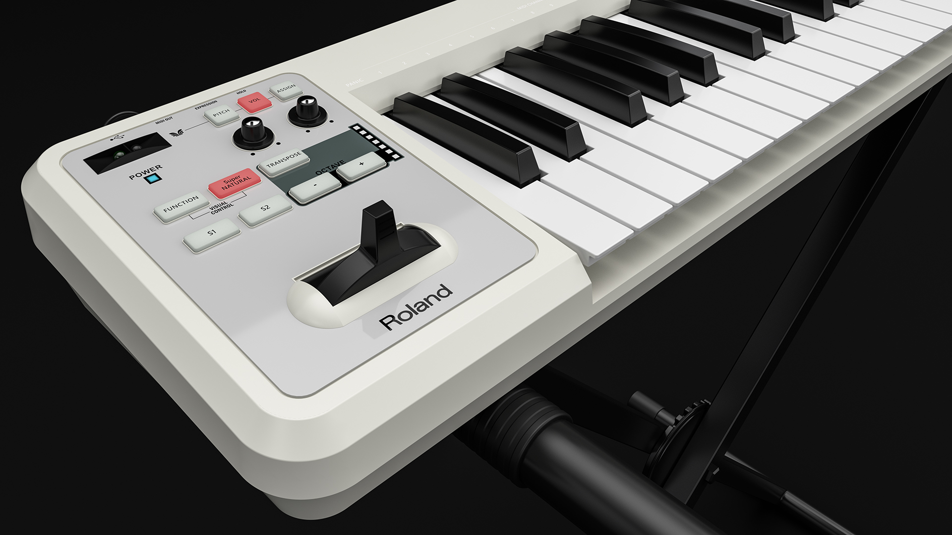 Roland A-49 MIDI Keyboard Controller – mode3D